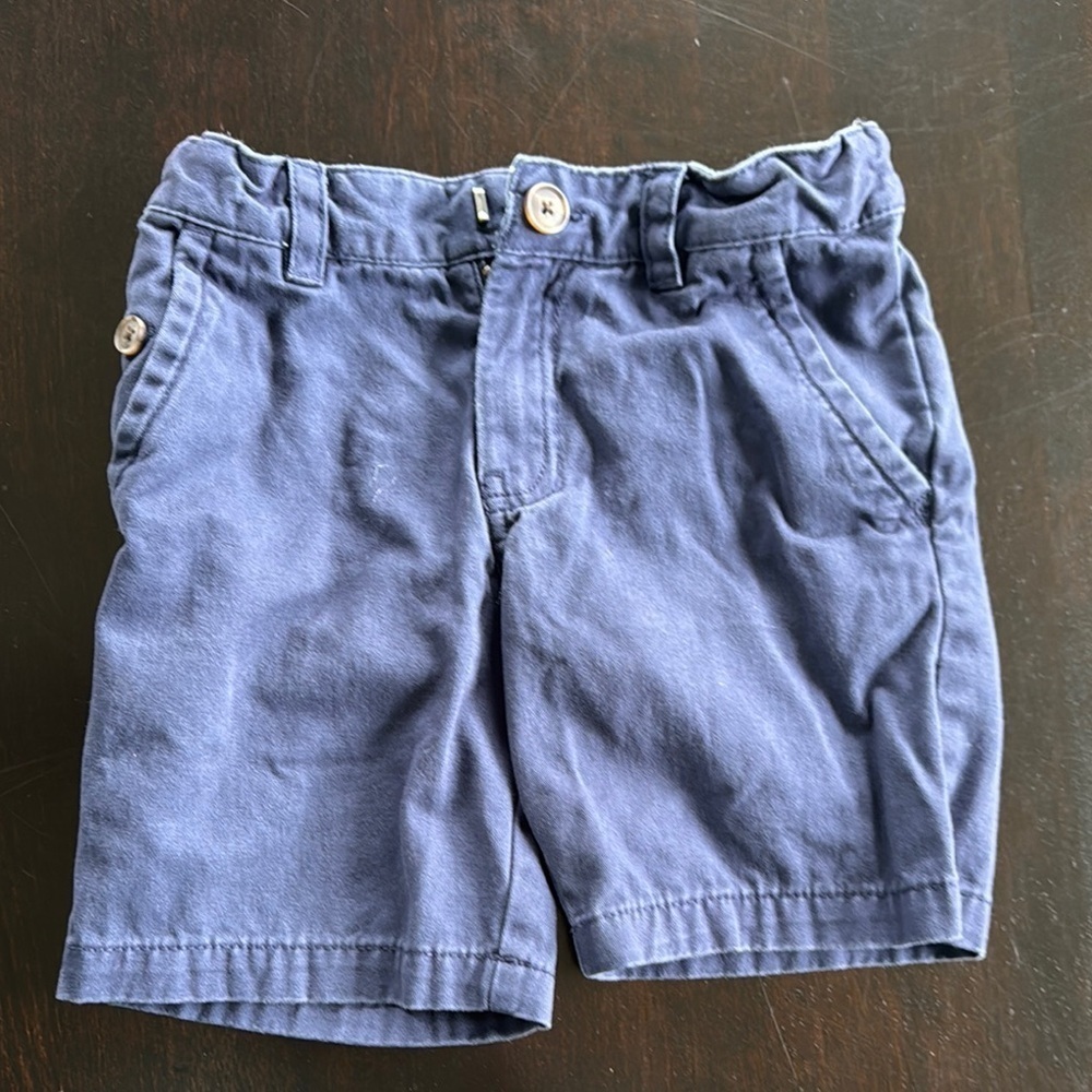 Cat & Jack Blue Knee-Length Cotton Shorts